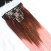 Ombre Pink mix Brown