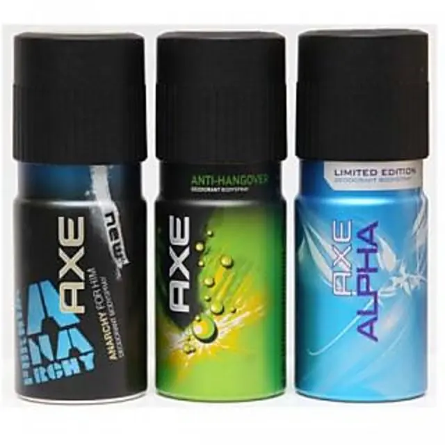 axe green body spray