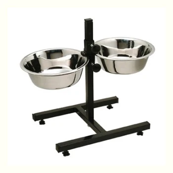 fancy dog bowls with stand
