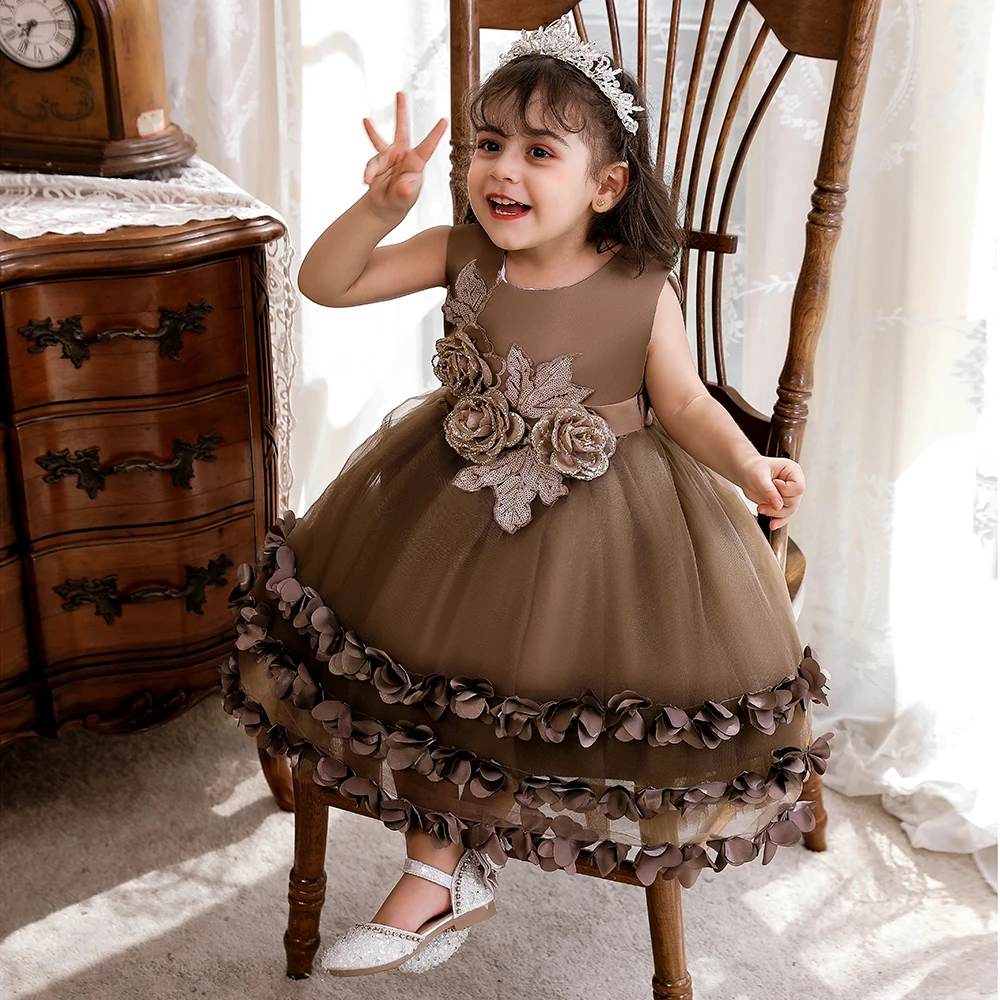 Wholesale Infant Baby Birthday Dress 1 Year Old Girl Wholesale Infant Baby Birthday Dress 1 Year Old Girl
