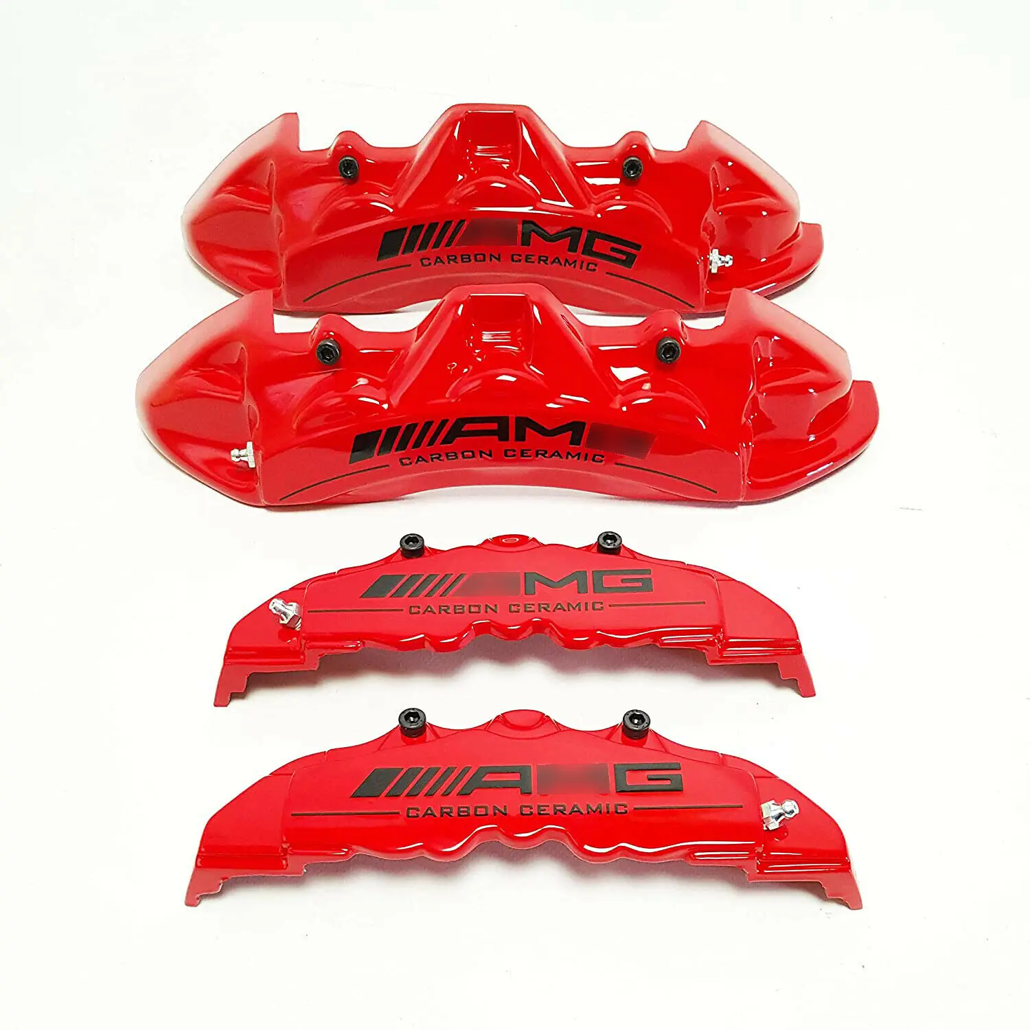 red amg brake calipers