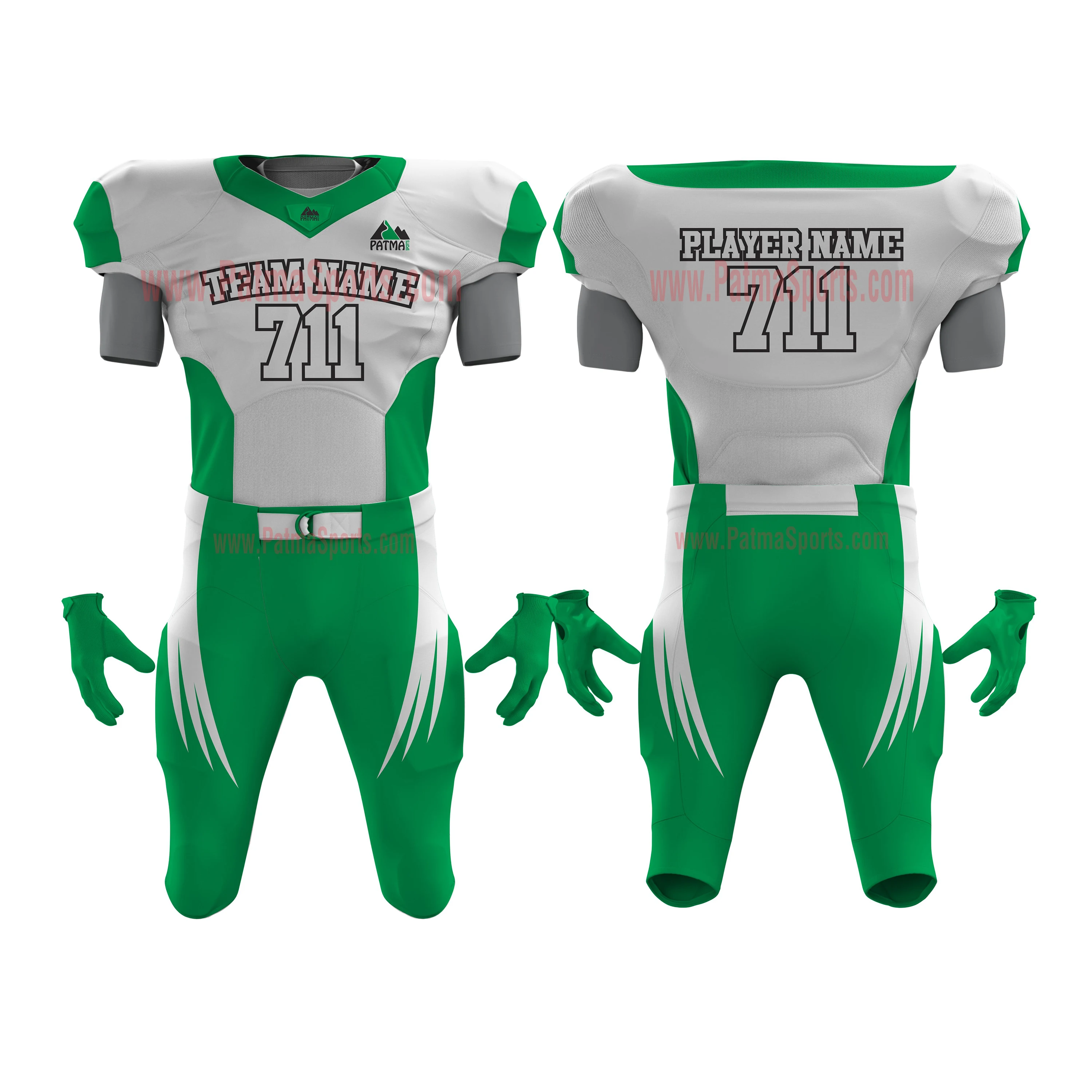 Source Top Quality Custom Sublimation American Football Jersey