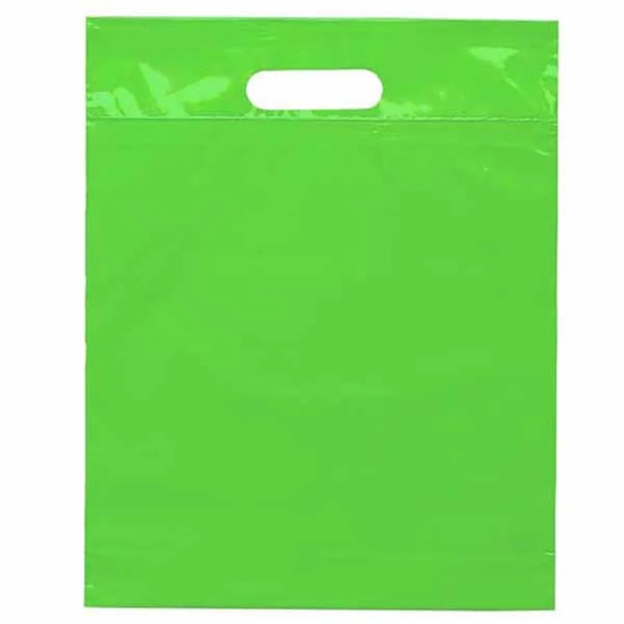 die cut handle plastic bags