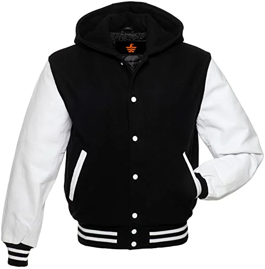 High Quality Letterman Jacket Custom Embroidery Patches Men Varsity