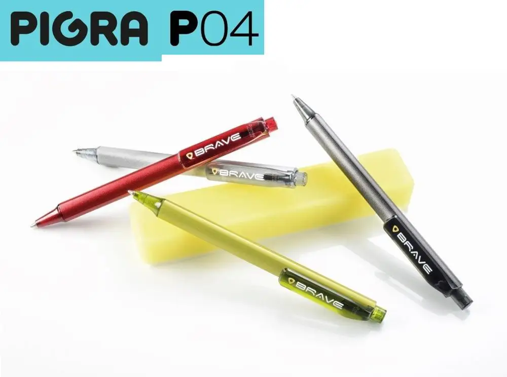 P04 Pigra рекламная качественная пластиковая шариковая ручка