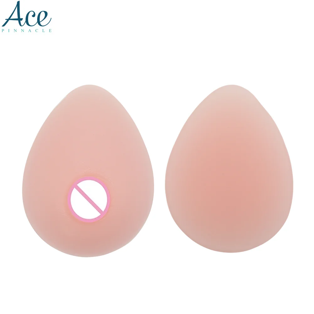 Teardrop Silicone Breast Forms for Mastectomy Prosthesis Crossdresser Fake Boob 
