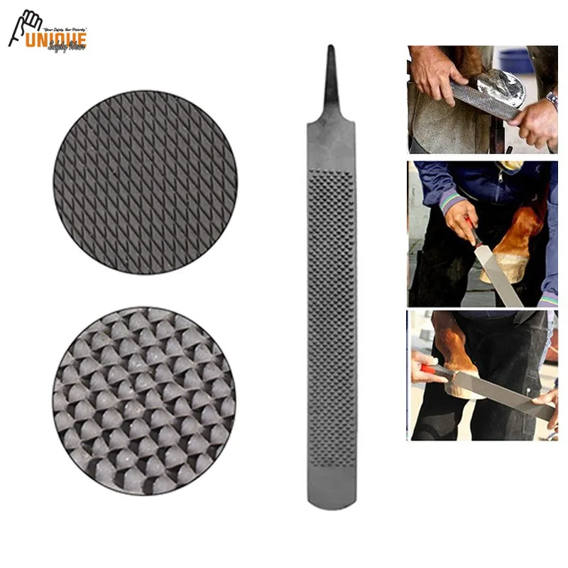 Копыта, рашпили, ветеринарная лошадь, копыта, резак для обуви с деревянной ручкой