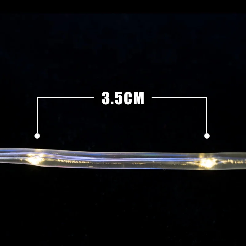 Многоцветная Рождественская сказочная светодиодная микропроводная лампа медная веревка для украшения праздника