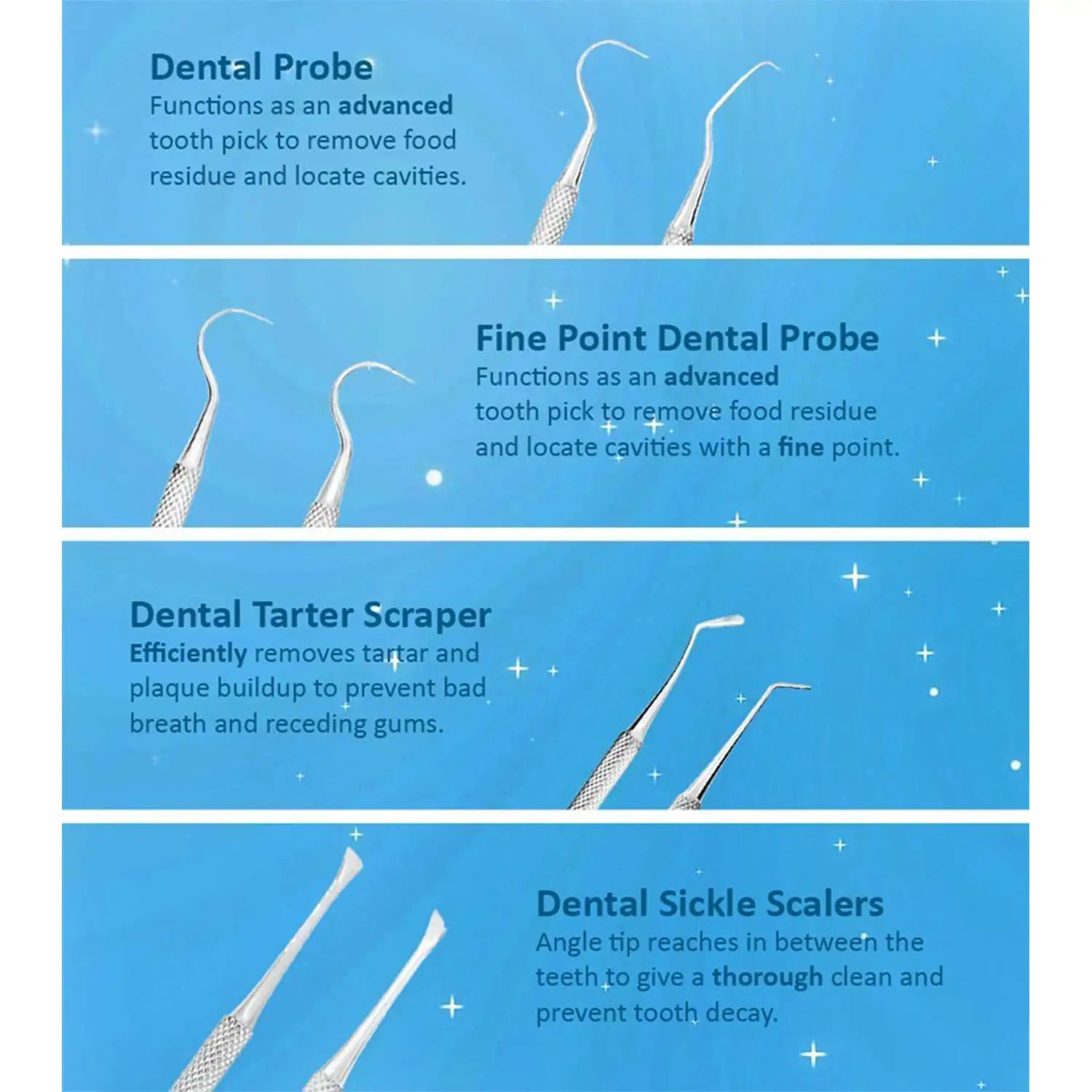 Medical Grade Stainless Steel Dental Periodontal Probe