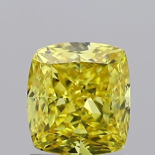 Fancy Vivid Yellow Diamond 1.27ct Vs1 Cushion Cut Igi Certified Lab Grown  Stone - Buy Fancy Vivid Yellow Diamond 1.27ct Vs1 Cushion Igi Certified Lab  Grown Color Loose Diamond Necklace Diamonds