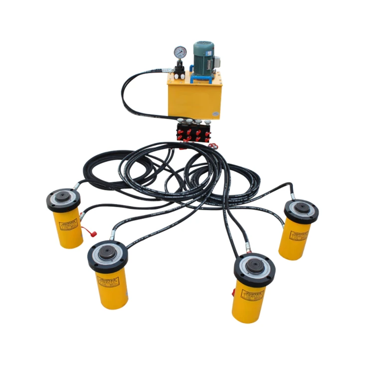 Сертифицированный синхронный гидравлический цилиндр двойного действия 200 тонн 400 500 800 1000 для перемещения