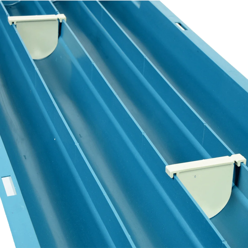 Hq Size Plastic Drilling Core Box For Ore And Coal Mining Core Tray