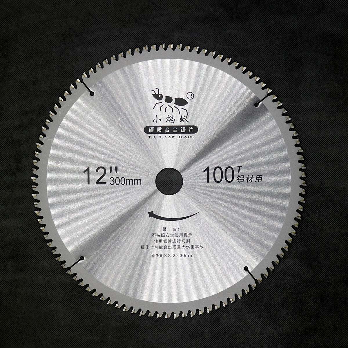 Aluminum Cutting Tungsten Carbide Tipped Circular Saw Blade 12 Inch Tct