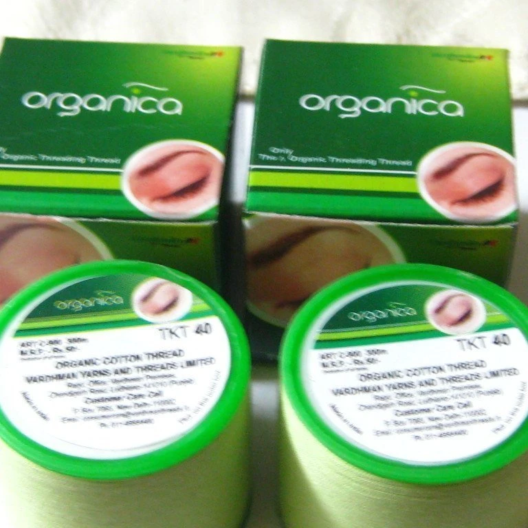 Cotton Organica Eyebrow Thread Box Of 8 Spools Eyebrow Mapping Thread