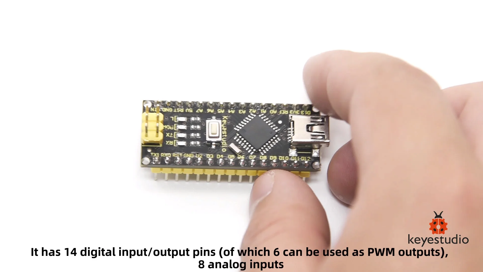 Keyestudio Nano V Atmega P Ch G Controller Board With Usb Cable