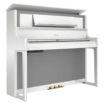Roland LX708 Digital Piano, Polished White
