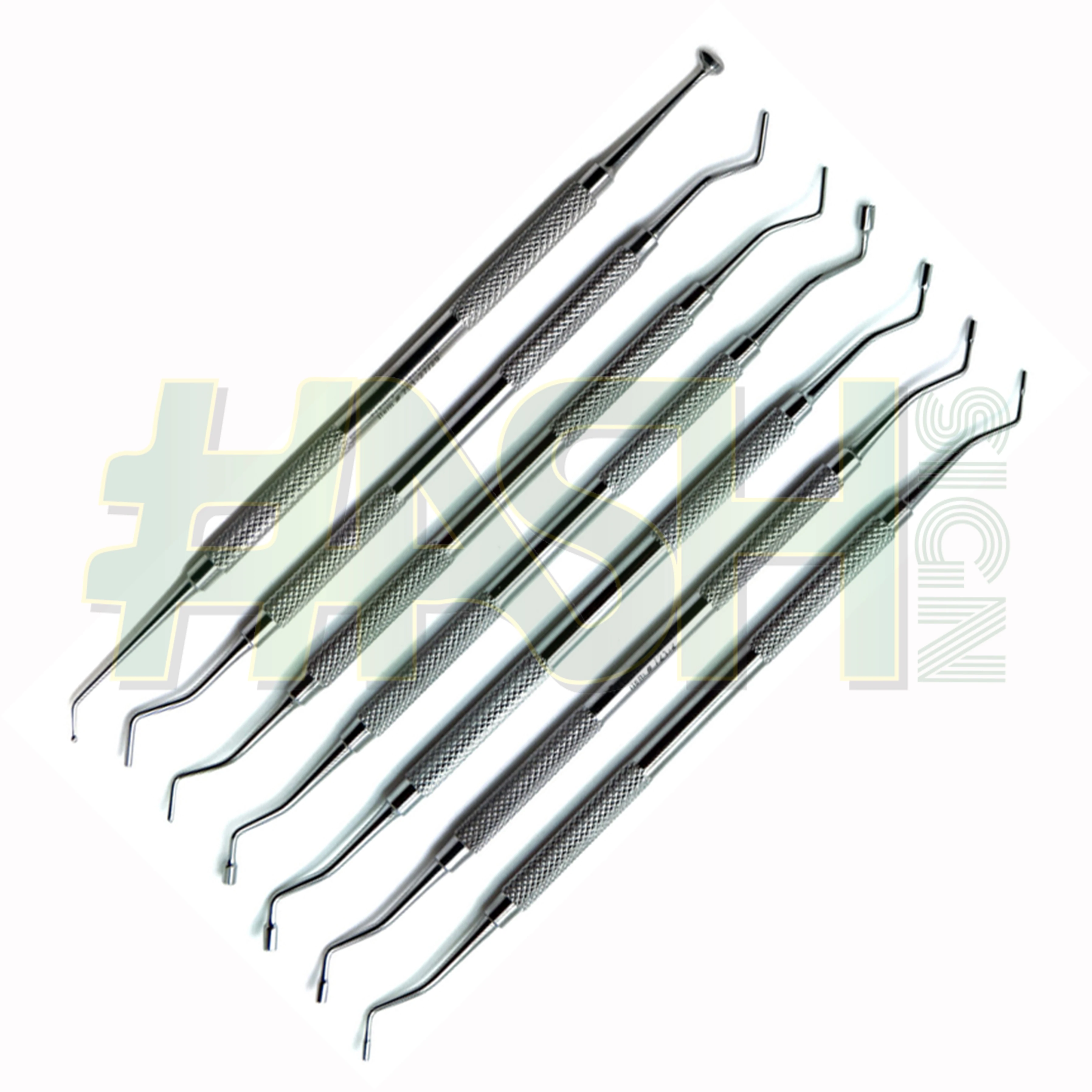 Dental Composite Plastic Amalgam Smooth Pluggers Burnisher Cavity