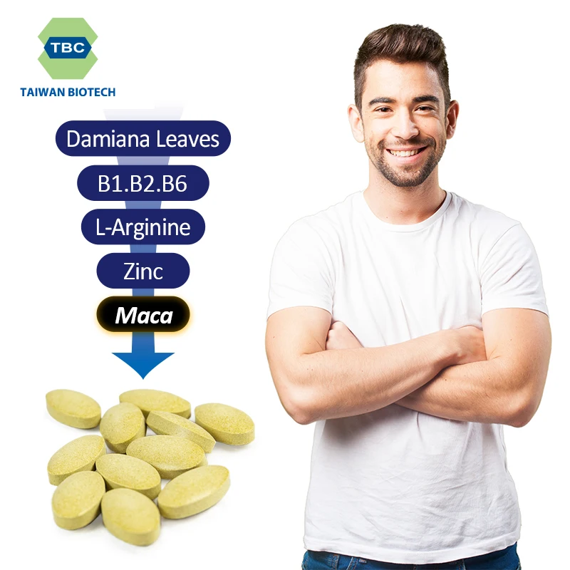 Herbal Damiana & maca male fertility supplement