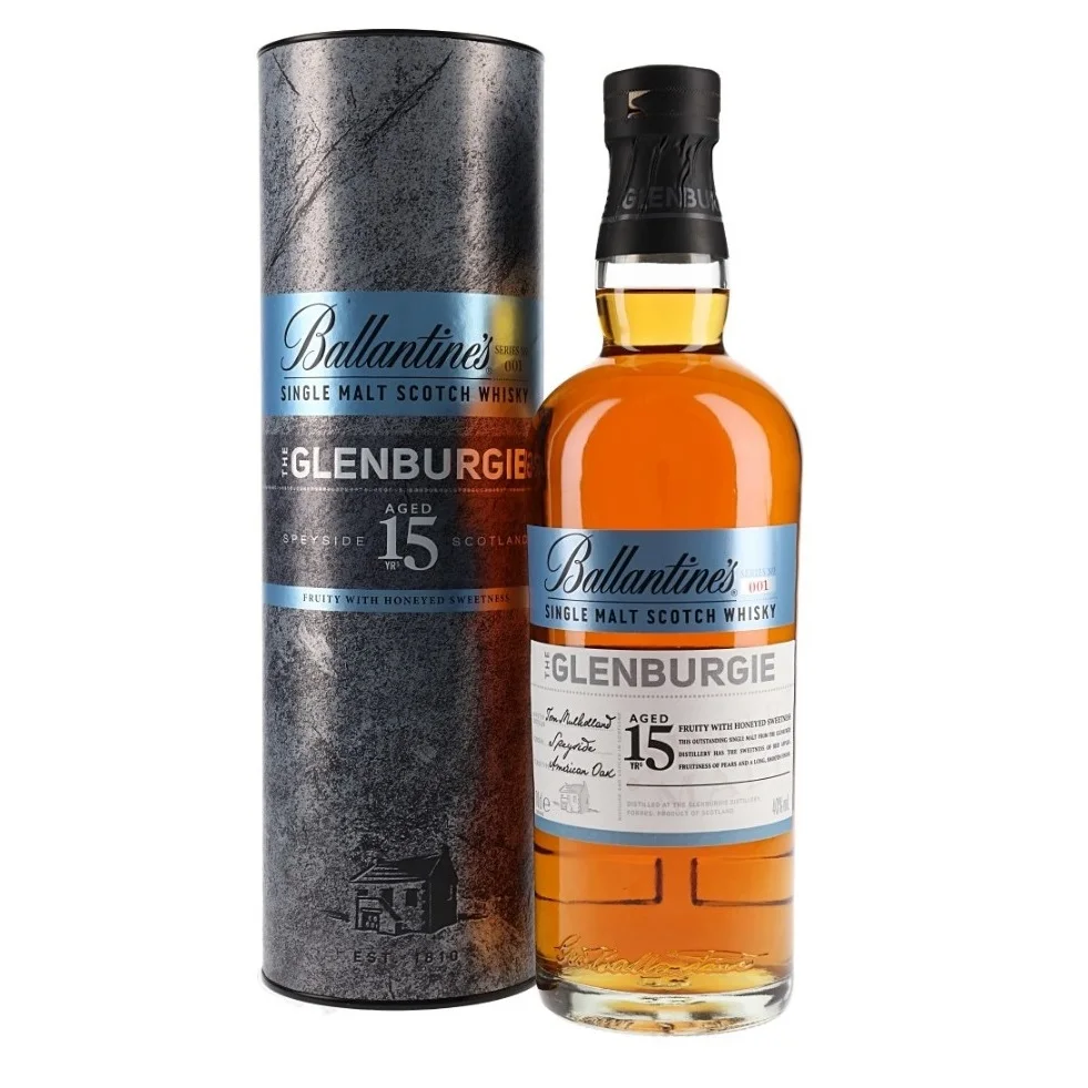 distilled blended malt scotch whisky wholesale 15yo glenburgie