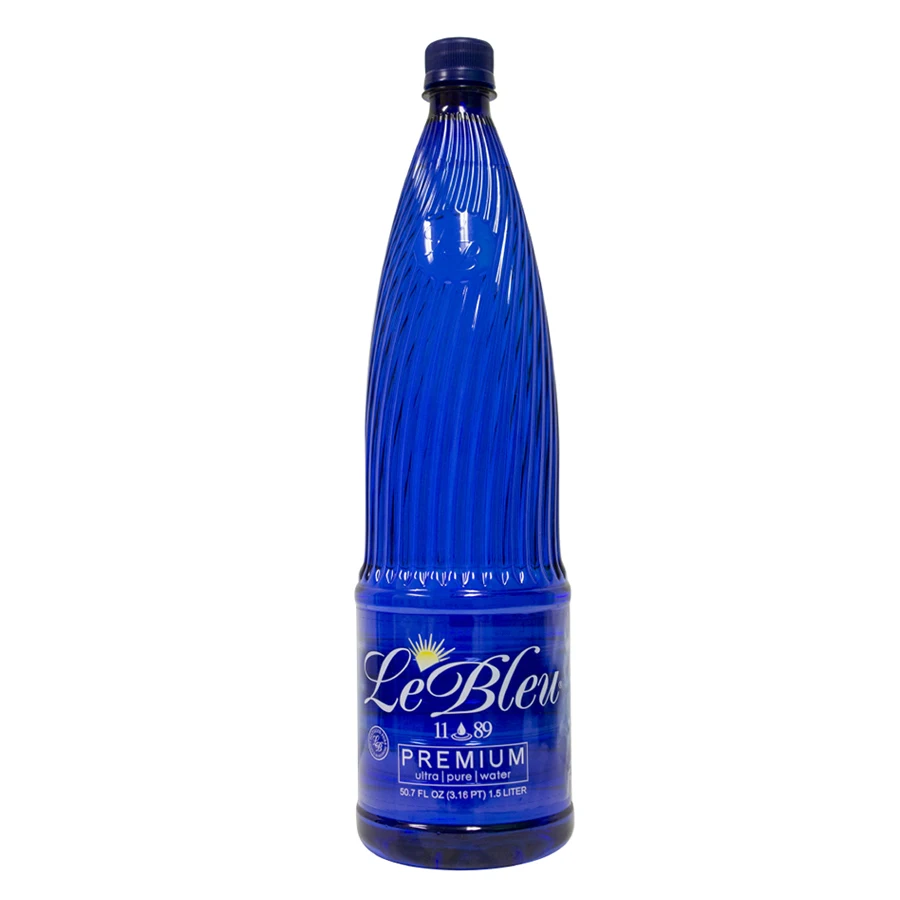 le bleu premium bottled water 734341001401 11% hydrogen and 89%