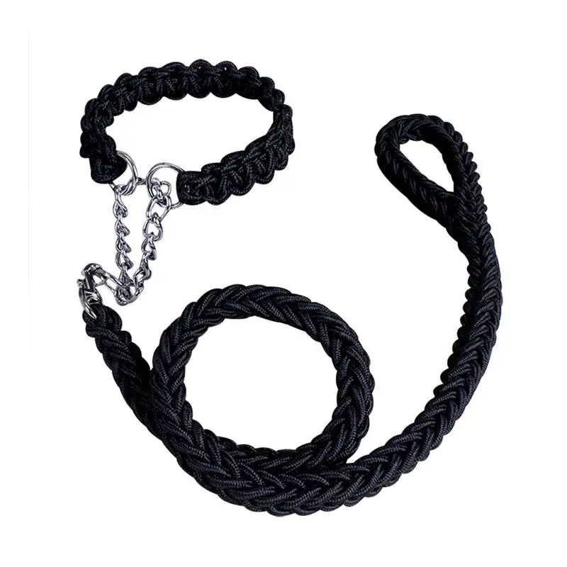 rope dog collar and lead