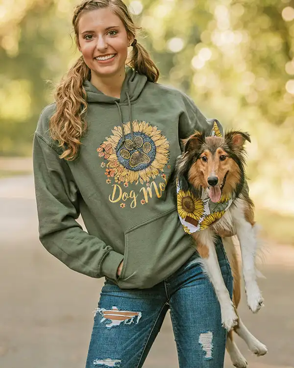 pawz sunflower hoodie