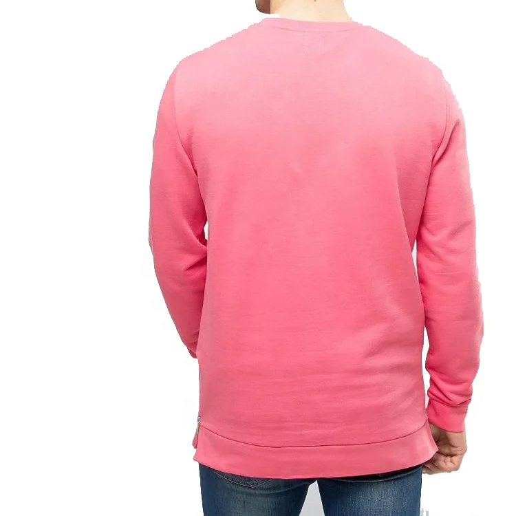 Crew Neck Sweatshirt With Kangaroo 