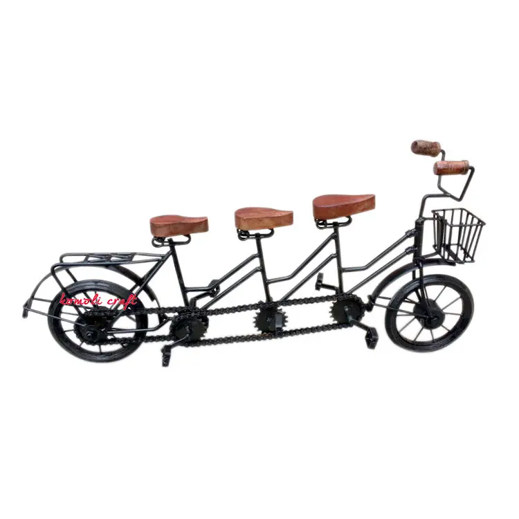 Totority 5 Pièces Modèle De Vélo Mini-vélo De Sport Décorations pour Les  Salas De CASA Vélo Miniature Vélo d'art en Fer Vintage Jouet De Vélo en  Métal