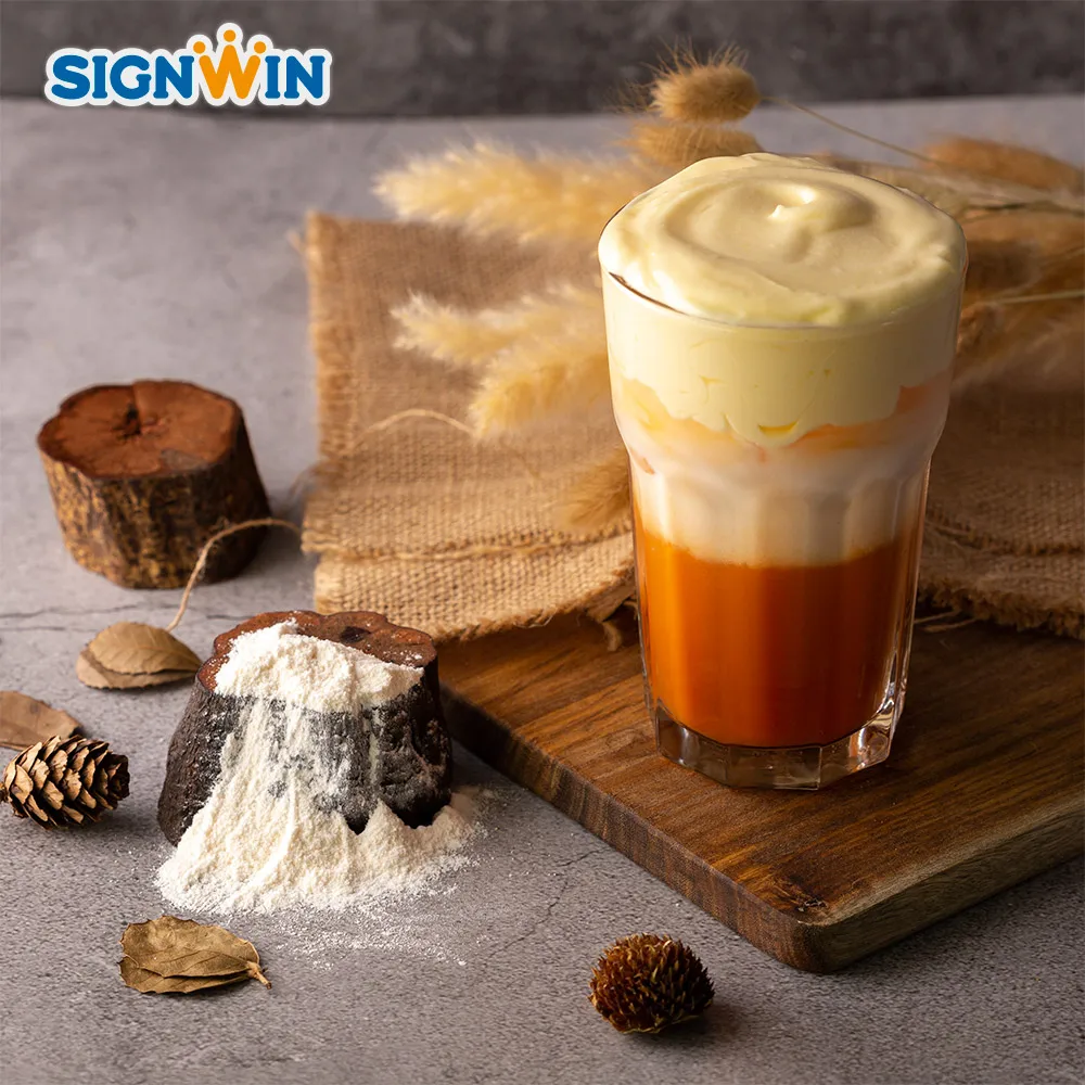 mit salted egg milk foam powder