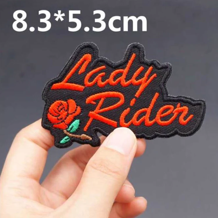 Screw Housework Let's Ride Iron-On Patch - Funny Embroidered Biker Patch For Women Riders - View #11