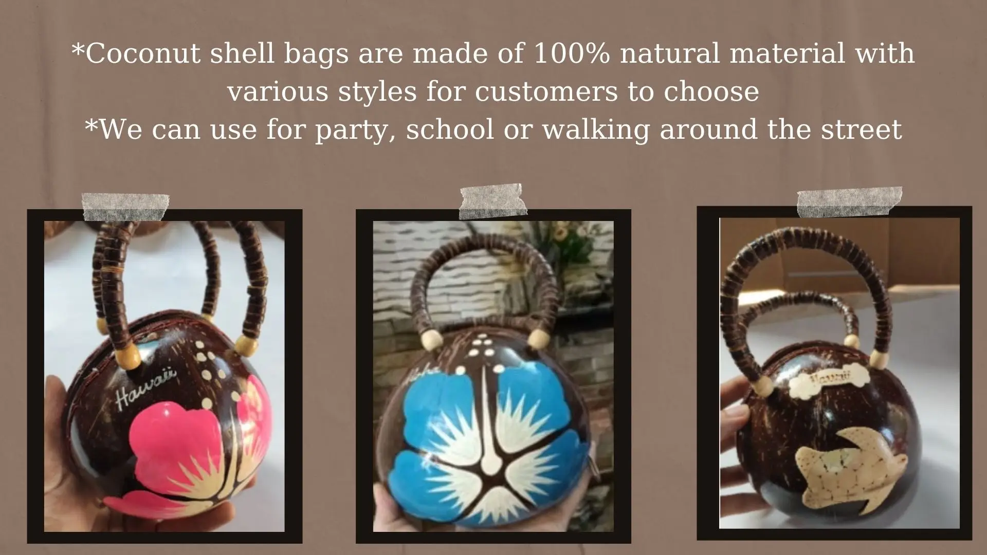 Coconut Shell Bag - Temu Australia