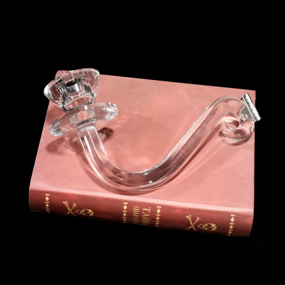 
MH-Z125 5 ламп стеклянный ураган Свадебный хрустальный канделябр 