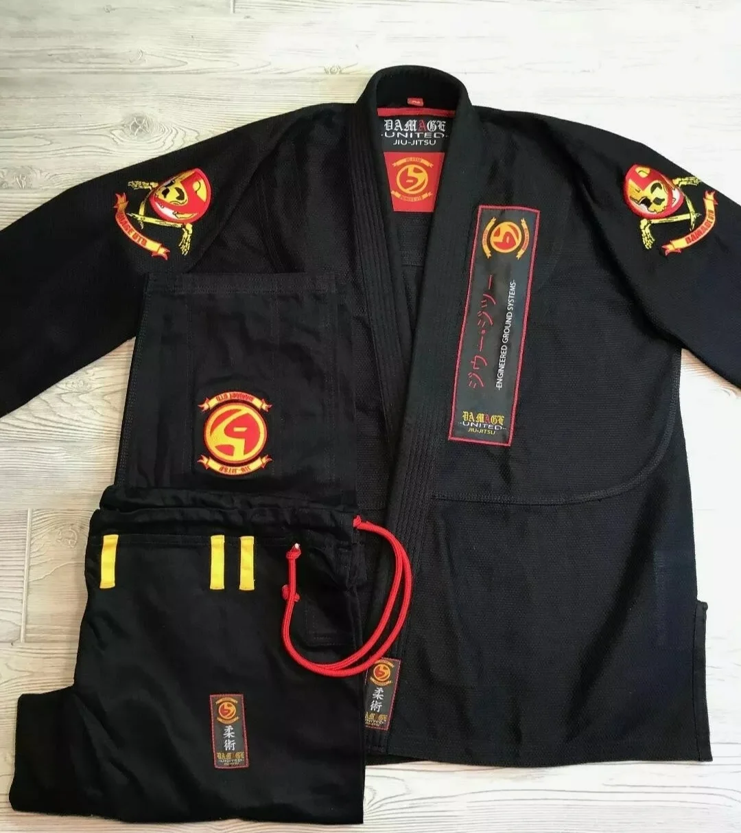 Storm Bjj Kimono With Custom Embroidery Patches Bjj Gi And Best Quality ...