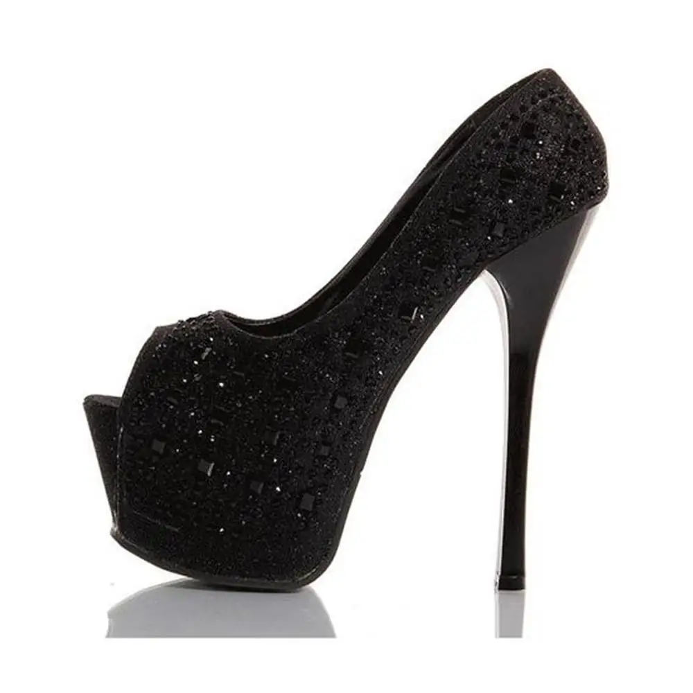 Amazon.com: FSJ mujeres sexy peep toe plataforma bombas tacones altos  zapatos formales para oficina señoras tamaño 4-15 US : Ropa, Zapatos y  Joyería