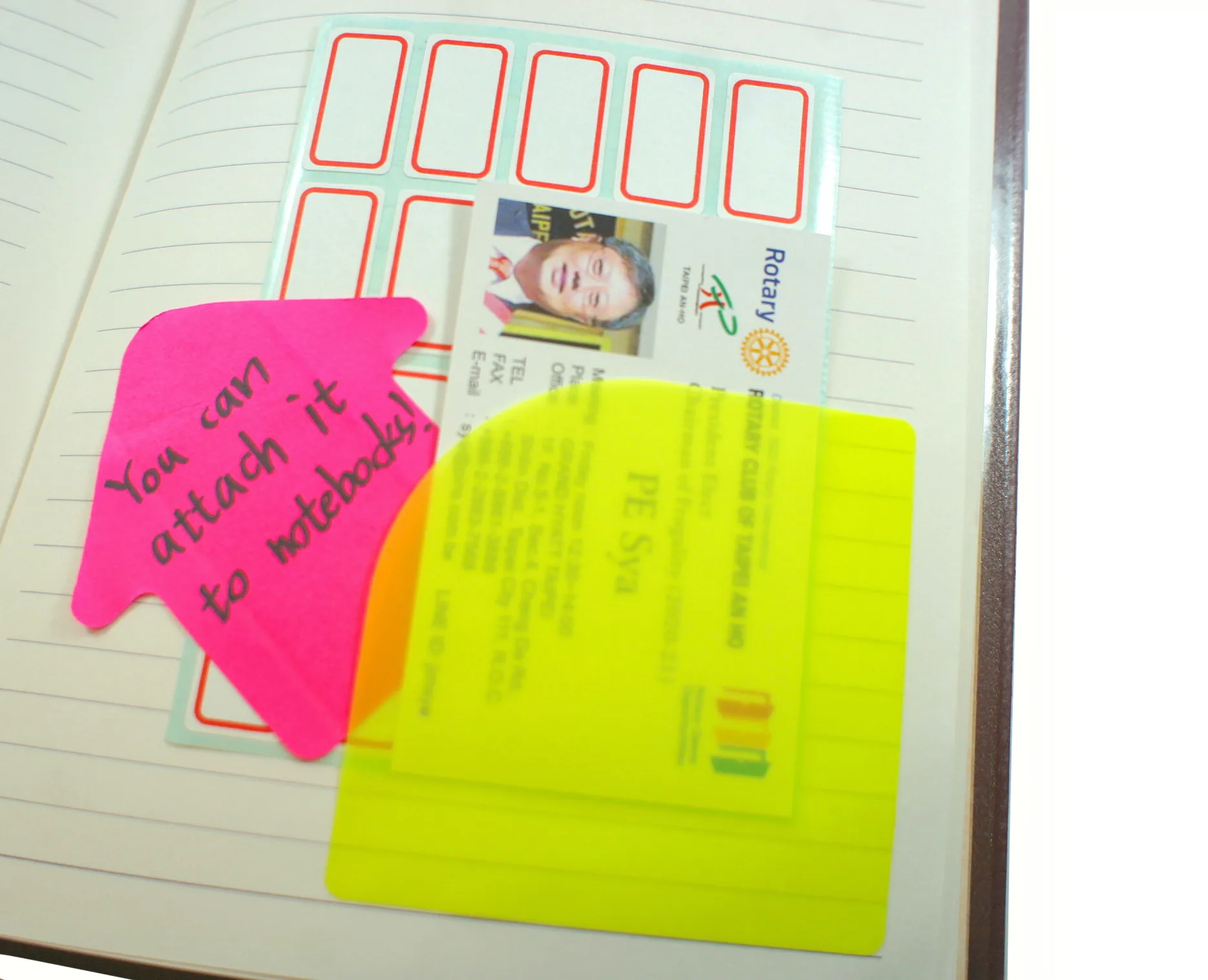 Small Book Markers Japan Good Design Award Pocket Sticky Notes With ...