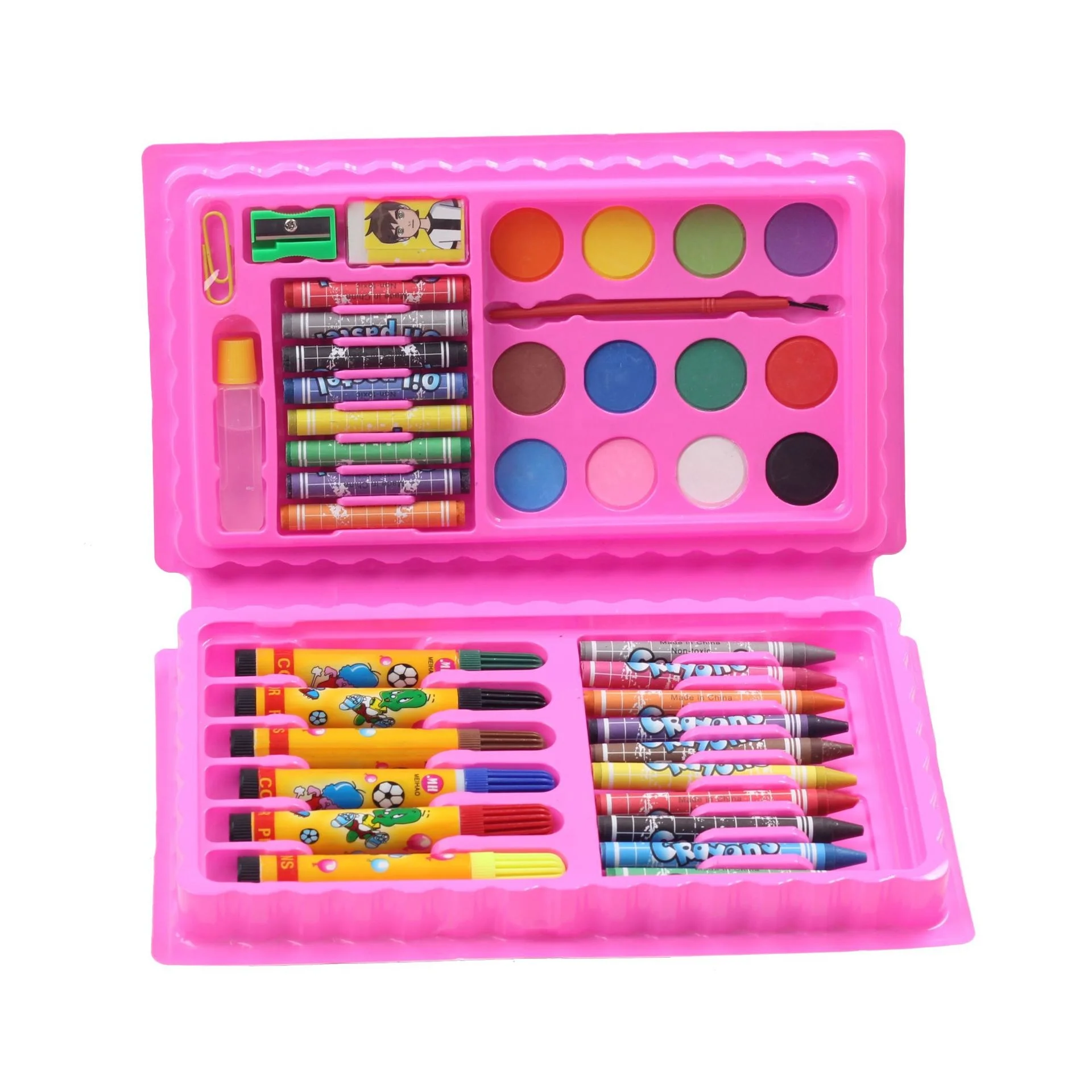 42PCS Drawing Art Set in Plastic Box for Kids and Students - China