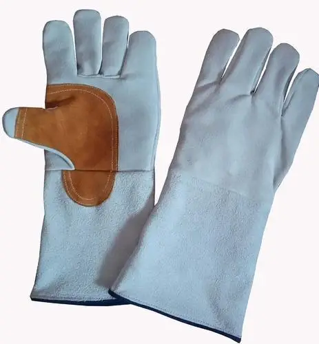 welding hand gloves leather