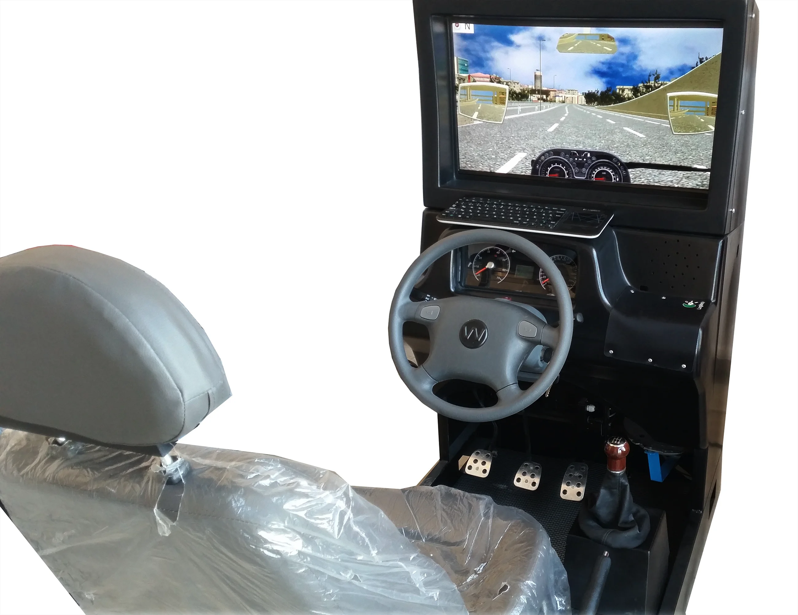 (BEST PRICE) Professional Car Driving Training Simulator (LEFT- RIGHT HAND DRIVE / Real Car Equipment) SALE for MOQ 10