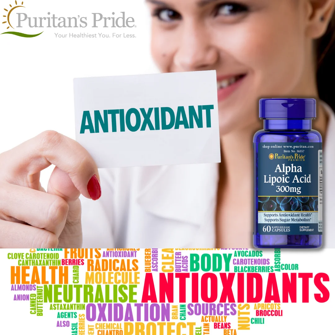 Wholesale Hot Selling Puritan's Pride Alpha Lipoic Acid Ala 300 Mg 60 Softgels Anti Aging