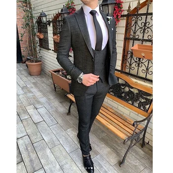 three piece suit design