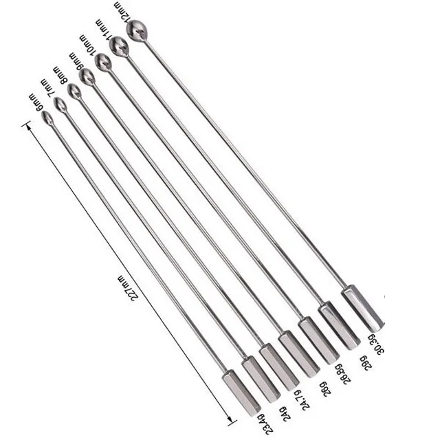 Female Urethral Sounds Set 7 Pcs