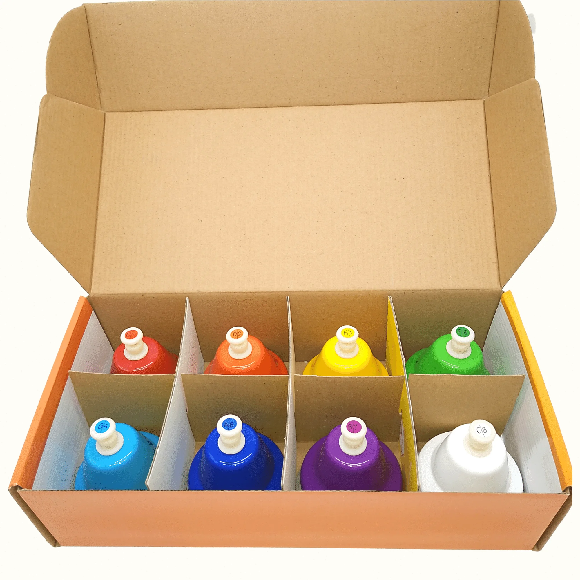 Rts Jingxuan Desk Bells Hand Bells 8 Notes Music Bells Percussion