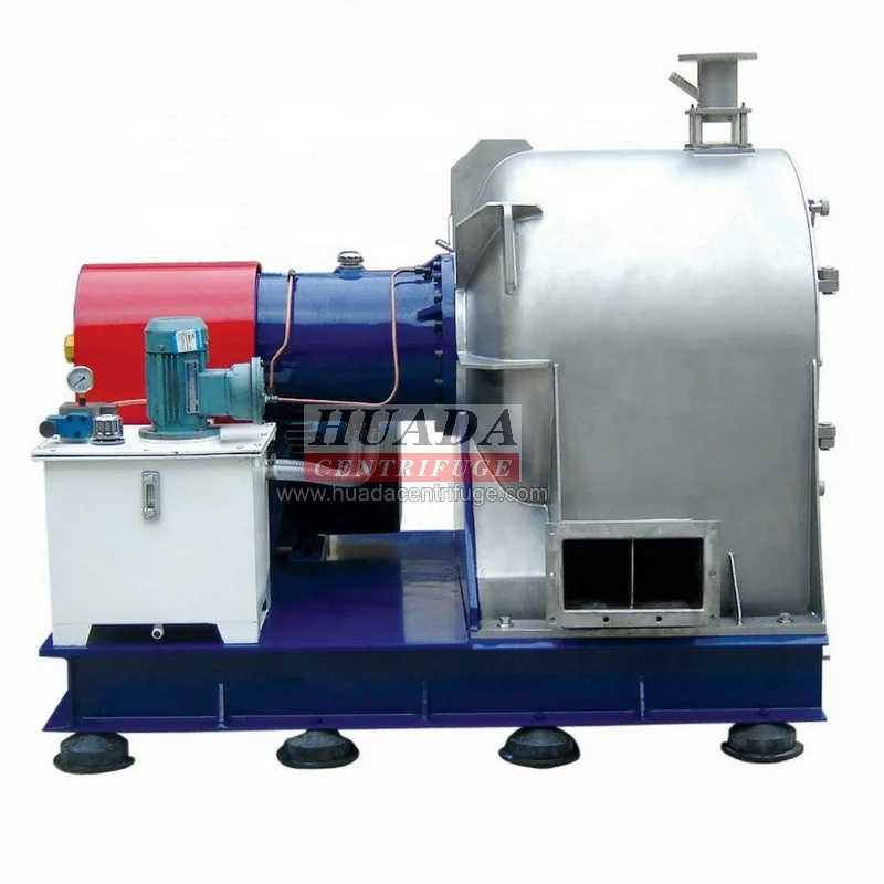 SIEBTECHNIK CONTURBEX Screen Worm Centrifuge Successfully Used for Sodium Metaborate