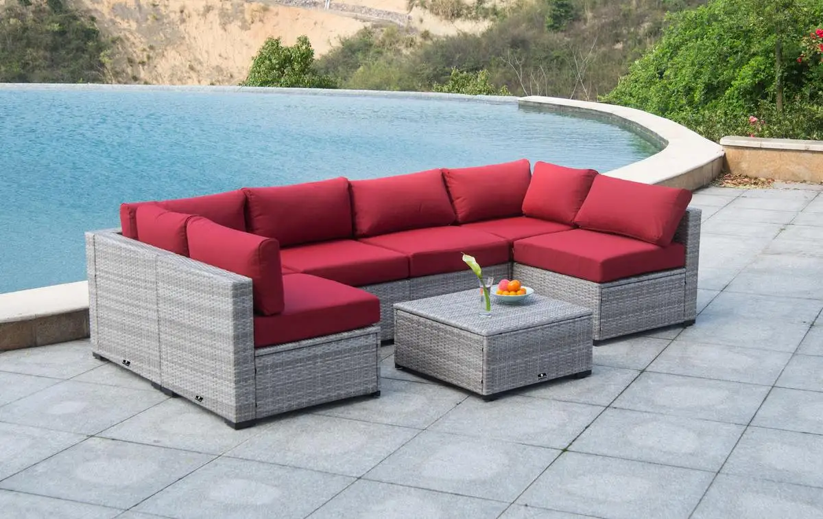 Outdoor Setting All Weather Garden Rattan Furniture Wicker Outdoor ...