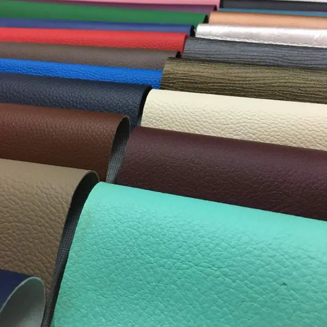 Automotive PVC synthetic leather fabric for