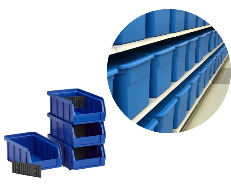 Wholesale Industrial Plastic Shelf Container Bins For Warehouse Use