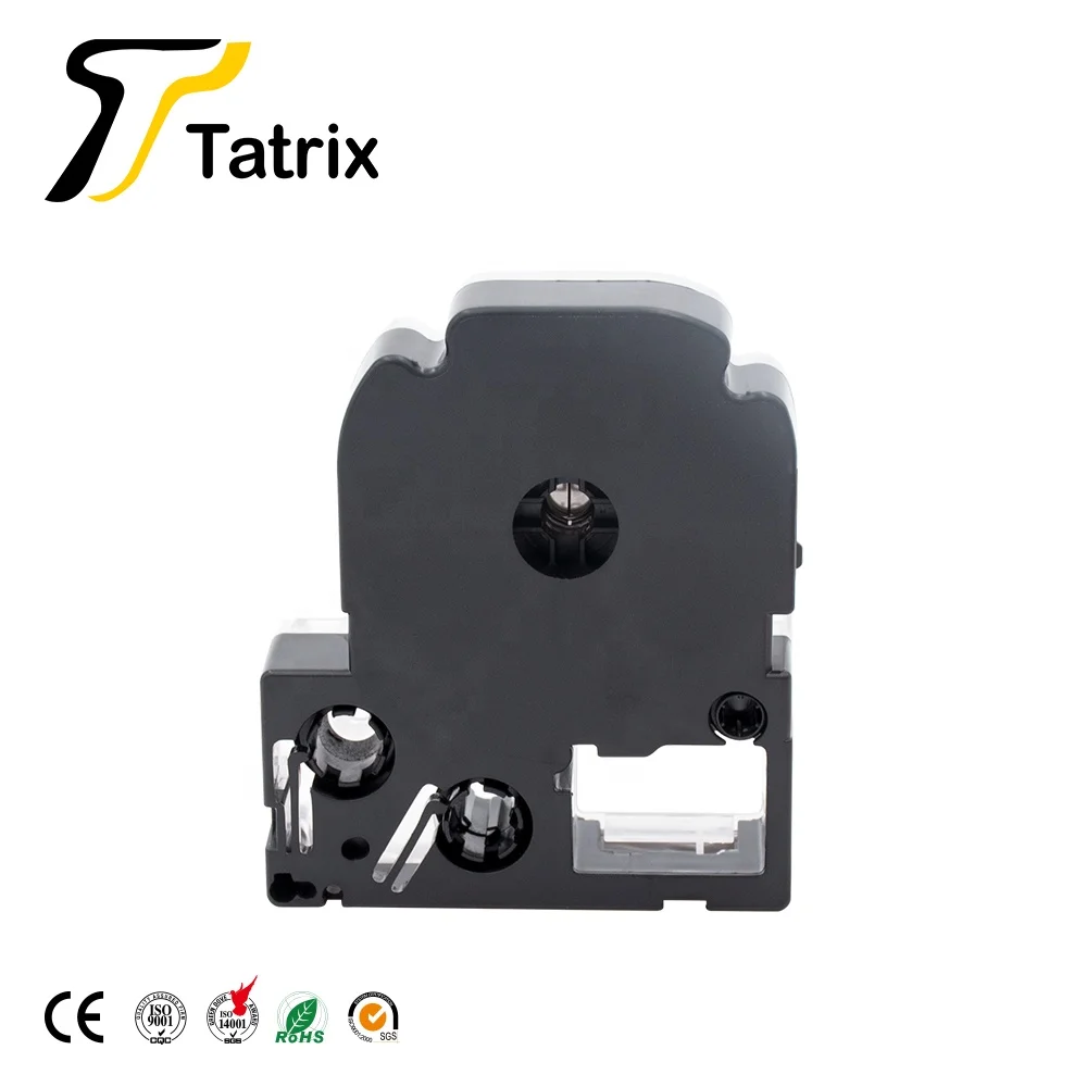 Tatrix RTS SS12KW LC-4WBW LC4WBN 12 мм черный на белом фоне совместимый картридж ленты ярлыка для Epson для KING Джим принтер этикеток клейкая лента