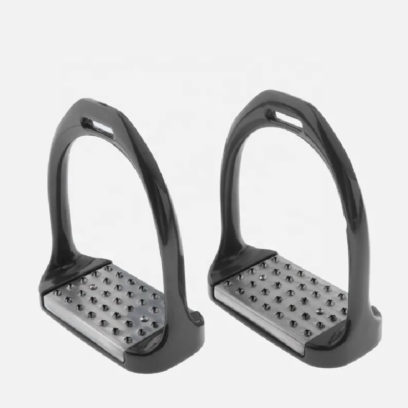 New Aluminum Black Stirrups Horse Equipment Horse Stirrups By Inspire