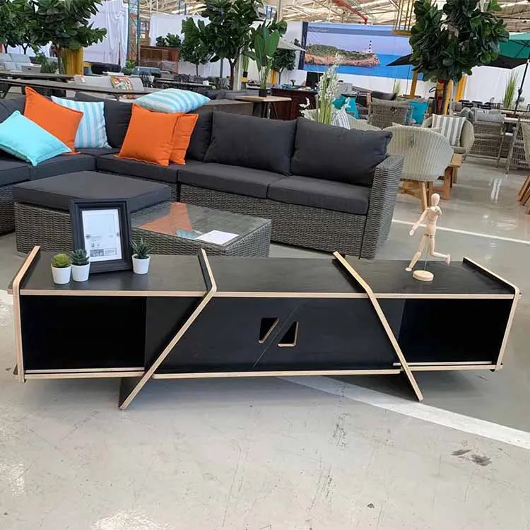 Tv Stand Home Wooden Gold Storage Mobile Tv Units Modern Home Furniture Wall