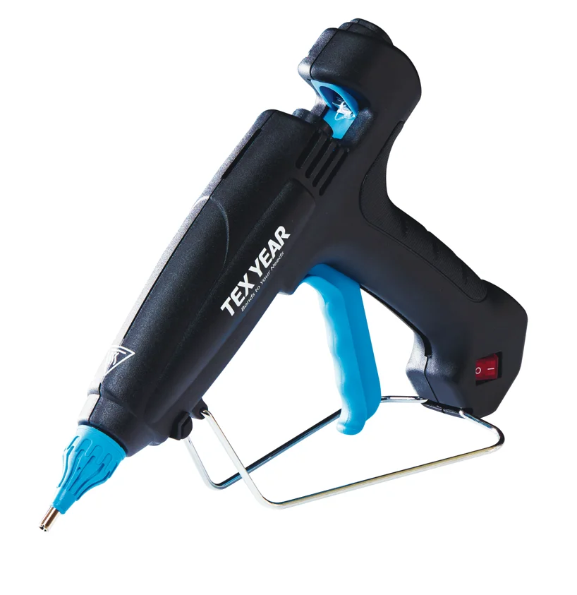Промышленный сверхмощный термоплавкий клеевой пистолет для герметизации, 120 Вт
